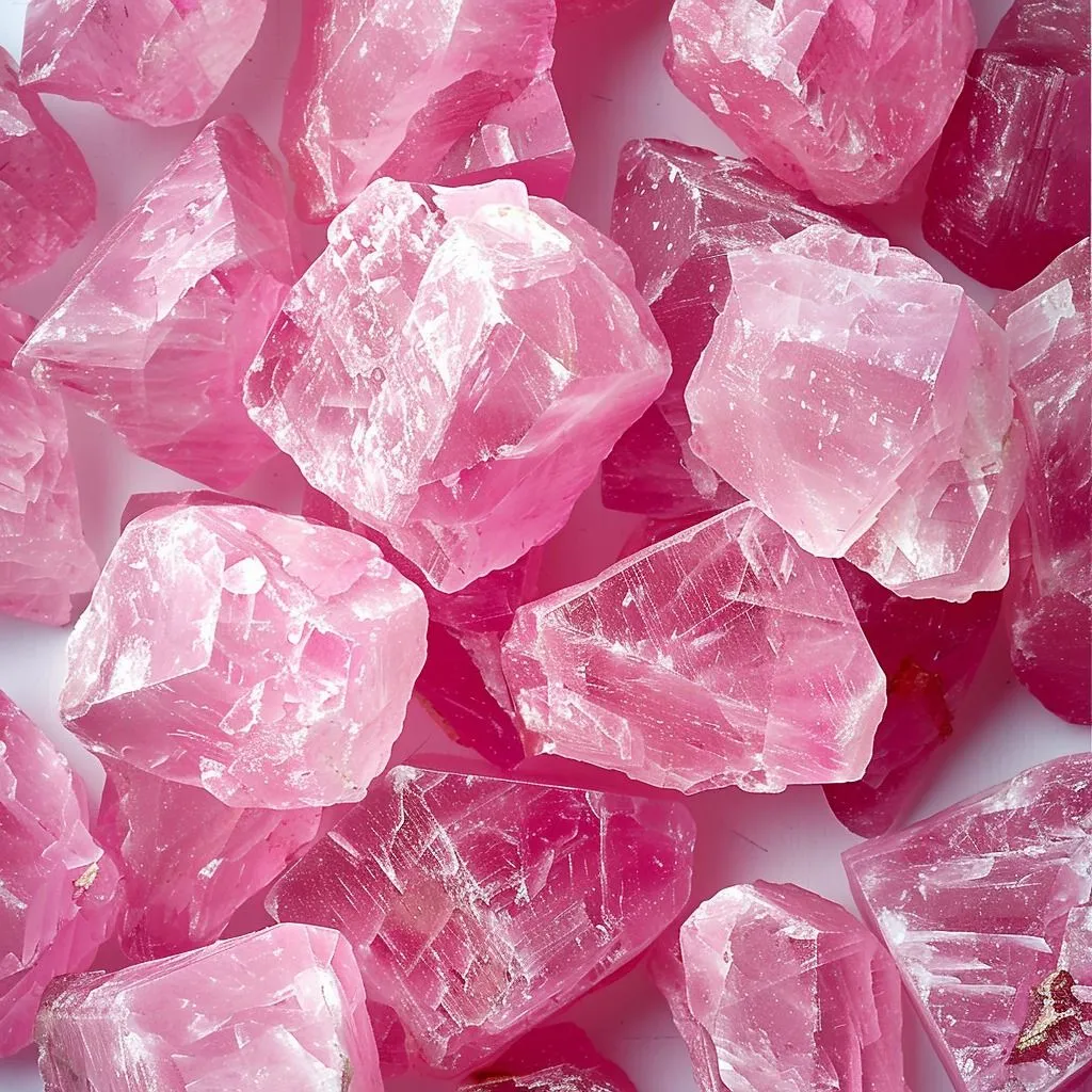 A rose quartz palm stone being held gently in two cupped hands during a meditative moment, symbolizing shared connection and emotional reset.