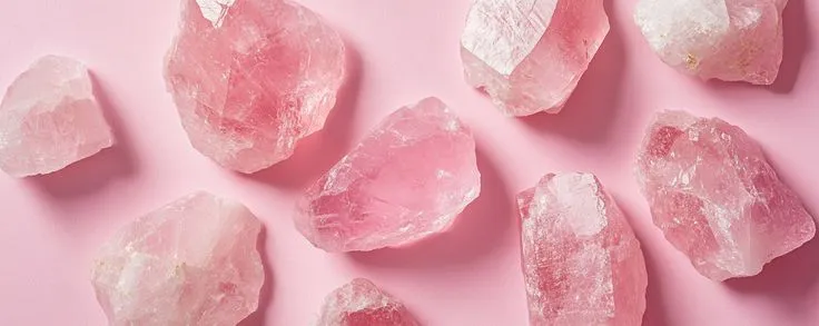 Rose quartz cleansing and care methods demonstration for beginners