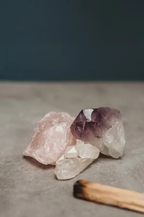 Rose quartz used in home decor and personal space for creating harmonious environments