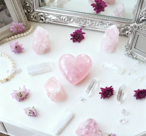 Modular crystal setup with interchangeable glass accents