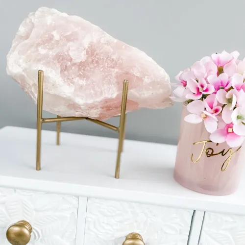 Rose Quartz Ritual Setting